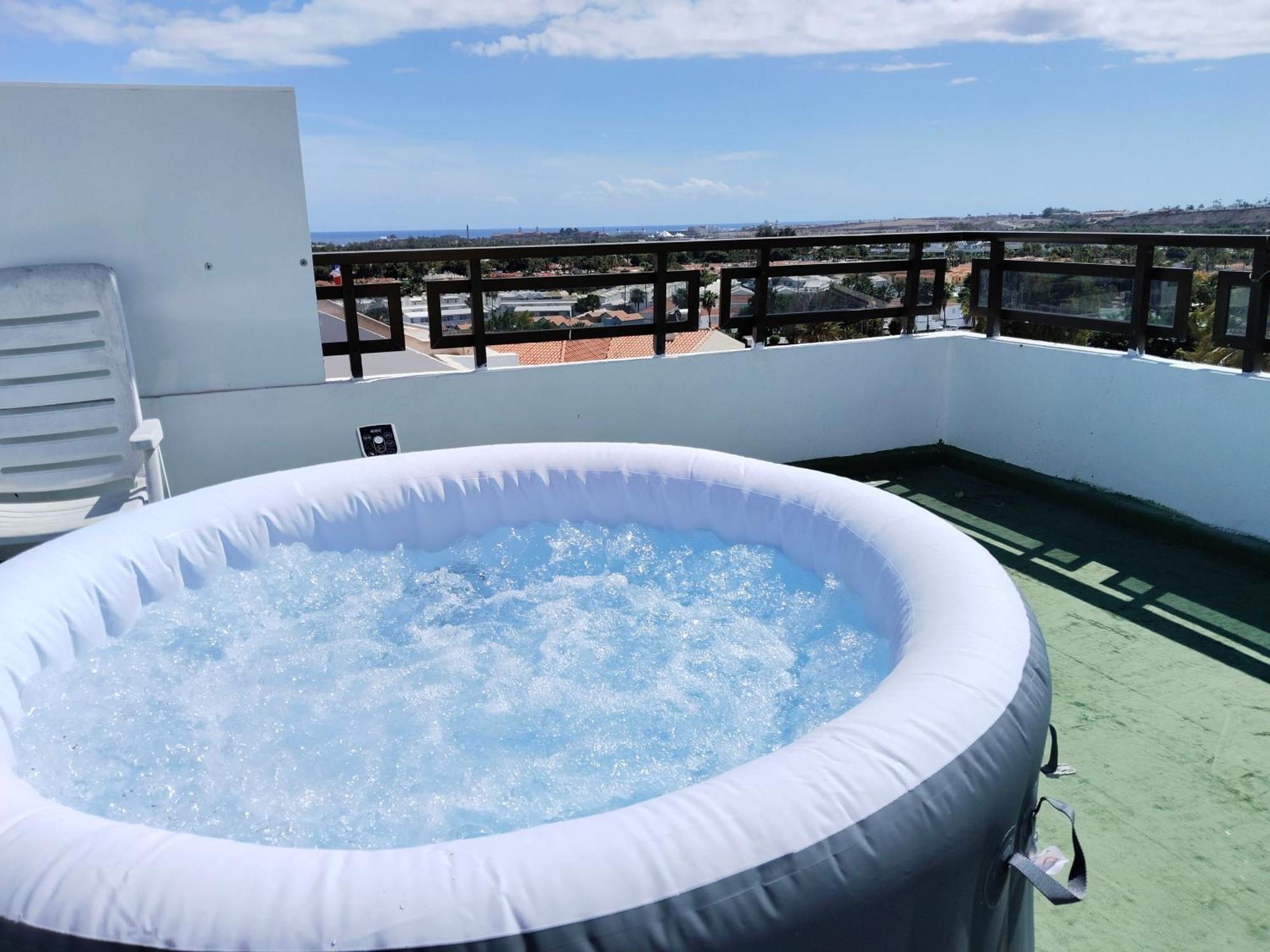 Vv Las Buganvillas Maspalomas - Cocina Y Habitaciones Con Banos Privados Buitenkant foto